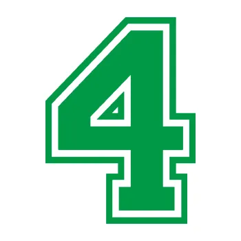 Polep vozidla Startovní číslo 4 typ 4 (12 - zelená) SAMOLEPKA NA AUTO, NÁLEPKA, FÓLIE, POLEP, TUNING, VLASTNÍ TEXT, TISK, AUTOSAMOLEPKY.cz, POLEPY, OBRÁZEK, LOGO, 3D STICKERS