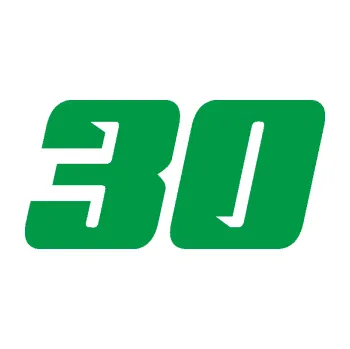 Polep vozidla Startovní číslo 30 typ 6 (12 - zelená) SAMOLEPKA NA AUTO, NÁLEPKA, FÓLIE, POLEP, TUNING, VLASTNÍ TEXT, TISK, AUTOSAMOLEPKY.cz, POLEPY, OBRÁZEK, LOGO, 3D STICKERS