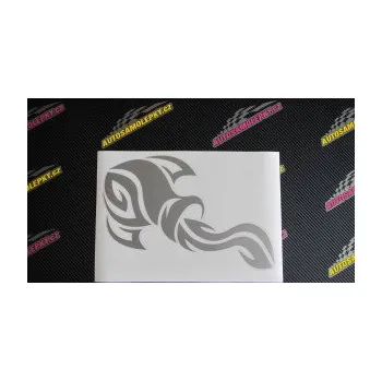 Samolepící dekorace SAMOLEPKA Vodnář 003 pravá (17 - šedá) NA AUTO, NÁLEPKA, FÓLIE, POLEP, TUNING, VLASTNÍ TEXT, TISK, AUTOSAMOLEPKY.cz, POLEPY, OBRÁZEK, LOGO, SAMOLEPKY