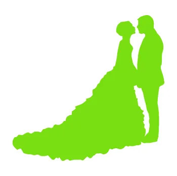 Samolepící dekorace SAMOLEPKA Svatba 002 pravá (04 - zelená kawasaki) NA AUTO, NÁLEPKA, FÓLIE, POLEP, TUNING, VLASTNÍ TEXT, TISK, AUTOSAMOLEPKY.cz, POLEPY, OBRÁZEK, LOGO, SAMOLEPKY