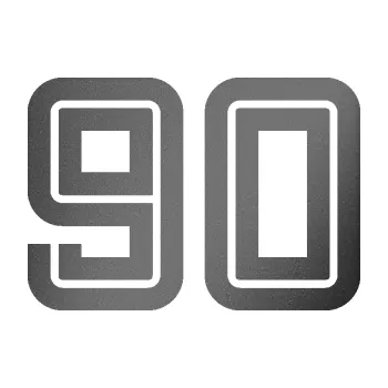 Polep vozidla Startovní číslo 90 typ 7 (41 - grafitová metalíza) SAMOLEPKA NA AUTO, NÁLEPKA, FÓLIE, POLEP, TUNING, VLASTNÍ TEXT, TISK, AUTOSAMOLEPKY.cz, POLEPY, OBRÁZEK, LOGO, 3D STICKERS