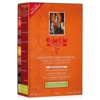 Vlasová regenerace Henné Color Premium Végétal Posilující bylinková kúra, 100g