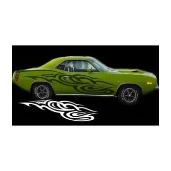 Polep vozidla SAMOLEPKA Samolepka na bok tattoo 070 (65 - škrábaný kov modrý) NA AUTO, NÁLEPKA, FÓLIE, POLEP, TUNING, VLASTNÍ TEXT, TISK, AUTOSAMOLEPKY.cz, POLEPY, OBRÁZEK, LOGO, SAMOLEPKY