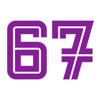 Polep vozidla Startovní číslo 67 typ 7 (14 - fialová) SAMOLEPKA NA AUTO, NÁLEPKA, FÓLIE, POLEP, TUNING, VLASTNÍ TEXT, TISK, AUTOSAMOLEPKY.cz, POLEPY, OBRÁZEK, LOGO, 3D STICKERS