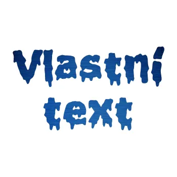 Polep vozidla Vlastní text - Liquidism (65 - škrábaný kov modrý) SAMOLEPKA NA AUTO, NÁLEPKA, FÓLIE, POLEP, TUNING, VLASTNÍ TEXT, TISK, AUTOSAMOLEPKY.cz, POLEPY, OBRÁZEK, LOGO, 3D STICKERS
