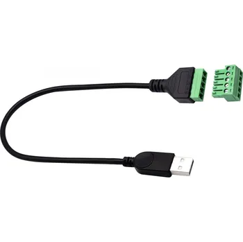 Vývojová deska Kabelový adaptér USB na svorkovnici 5 pinů - Samec