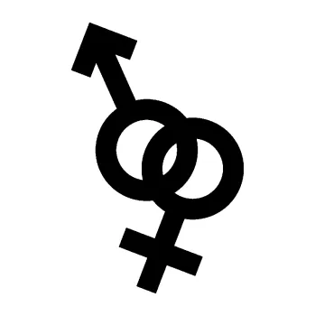 Samolepící dekorace SAMOLEPKA Ty a já 001 symbol pro muže a ženu (01 - černá) NA AUTO, NÁLEPKA, FÓLIE, POLEP, TUNING, VLASTNÍ TEXT, TISK, AUTOSAMOLEPKY.cz, POLEPY, OBRÁZEK, LOGO, SAMOLEPKY