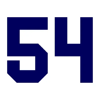 Polep vozidla Startovní číslo 54 (23 - tmavě modrá) SAMOLEPKA NA AUTO, NÁLEPKA, FÓLIE, POLEP, TUNING, VLASTNÍ TEXT, TISK, AUTOSAMOLEPKY.cz, POLEPY, OBRÁZEK, LOGO, 3D STICKERS