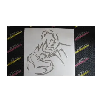 Polep vozidla Štír 017 levá (17 - šedá) SAMOLEPKA NA AUTO, NÁLEPKA, FÓLIE, POLEP, TUNING, VLASTNÍ TEXT, TISK, AUTOSAMOLEPKY.cz, POLEPY, OBRÁZEK, LOGO, 3D STICKERS