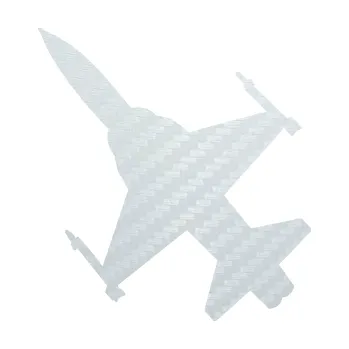 Polep vozidla SAMOLEPKA Stíhací letoun 003 levá (51 - 3D karbon bílý) NA AUTO, NÁLEPKA, FÓLIE, POLEP, TUNING, VLASTNÍ TEXT, TISK, AUTOSAMOLEPKY.cz, POLEPY, OBRÁZEK, LOGO, SAMOLEPKY