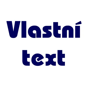 Polep vozidla Vlastní text - Bahamas Heavy (23 - tmavě modrá) SAMOLEPKA NA AUTO, NÁLEPKA, FÓLIE, POLEP, TUNING, VLASTNÍ TEXT, TISK, AUTOSAMOLEPKY.cz, POLEPY, OBRÁZEK, LOGO, 3D STICKERS
