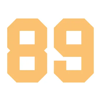 Polep vozidla Startovní číslo 89 (08 - béžová) SAMOLEPKA NA AUTO, NÁLEPKA, FÓLIE, POLEP, TUNING, VLASTNÍ TEXT, TISK, AUTOSAMOLEPKY.cz, POLEPY, OBRÁZEK, LOGO, 3D STICKERS