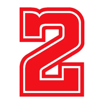 Polep vozidla SAMOLEPKA Startovní číslo 2 typ 5 (10 - červená) NA AUTO, NÁLEPKA, FÓLIE, POLEP, TUNING, VLASTNÍ TEXT, TISK, AUTOSAMOLEPKY.cz, POLEPY, OBRÁZEK, LOGO, SAMOLEPKY