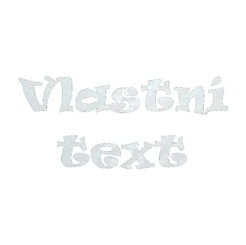 Polep vozidla Vlastní text - Ravie (51 - 3D karbon bílý) SAMOLEPKA NA AUTO, NÁLEPKA, FÓLIE, POLEP, TUNING, VLASTNÍ TEXT, TISK, AUTOSAMOLEPKY.cz, POLEPY, OBRÁZEK, LOGO, 3D STICKERS