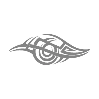 Polep vozidla Tetování 208 levá (17 - šedá) SAMOLEPKA NA AUTO, NÁLEPKA, FÓLIE, POLEP, TUNING, VLASTNÍ TEXT, TISK, AUTOSAMOLEPKY.cz, POLEPY, OBRÁZEK, LOGO, 3D STICKERS