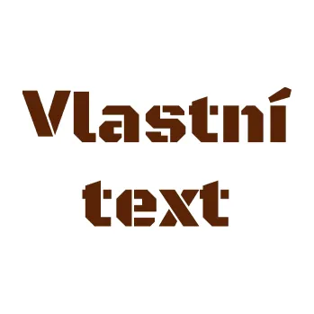 Polep vozidla Vlastní text - Black Ops (15 - hnědá) SAMOLEPKA NA AUTO, NÁLEPKA, FÓLIE, POLEP, TUNING, VLASTNÍ TEXT, TISK, AUTOSAMOLEPKY.cz, POLEPY, OBRÁZEK, LOGO, 3D STICKERS