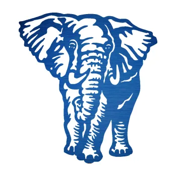 Samolepící dekorace Slon 027 pravá (65 - škrábaný kov modrý) SAMOLEPKA NA AUTO, NÁLEPKA, FÓLIE, POLEP, TUNING, VLASTNÍ TEXT, TISK, AUTOSAMOLEPKY.cz, POLEPY, OBRÁZEK, LOGO, 3D STICKERS