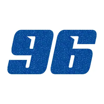 Polep vozidla Startovní číslo 96 typ 6 (88 - Ultra Metalic modrá) SAMOLEPKA NA AUTO, NÁLEPKA, FÓLIE, POLEP, TUNING, VLASTNÍ TEXT, TISK, AUTOSAMOLEPKY.cz, POLEPY, OBRÁZEK, LOGO, 3D STICKERS