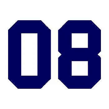 Polep vozidla Startovní číslo 08 (23 - tmavě modrá) SAMOLEPKA NA AUTO, NÁLEPKA, FÓLIE, POLEP, TUNING, VLASTNÍ TEXT, TISK, AUTOSAMOLEPKY.cz, POLEPY, OBRÁZEK, LOGO, 3D STICKERS