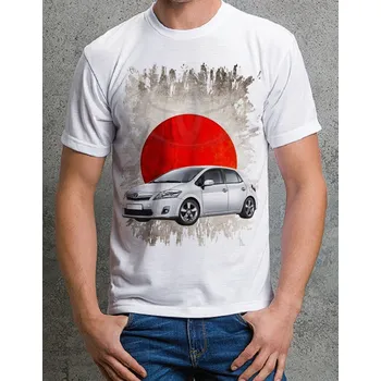 Pánské tričko tričko Toyota Auris HSD 140 (Trička s motivy aut)