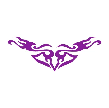 Polep vozidla Tetování 153 (14 - fialová) SAMOLEPKA NA AUTO, NÁLEPKA, FÓLIE, POLEP, TUNING, VLASTNÍ TEXT, TISK, AUTOSAMOLEPKY.cz, POLEPY, OBRÁZEK, LOGO, 3D STICKERS