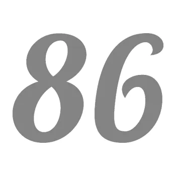 Polep vozidla Startovní číslo 86 typ 3 (17 - šedá) SAMOLEPKA NA AUTO, NÁLEPKA, FÓLIE, POLEP, TUNING, VLASTNÍ TEXT, TISK, AUTOSAMOLEPKY.cz, POLEPY, OBRÁZEK, LOGO, 3D STICKERS