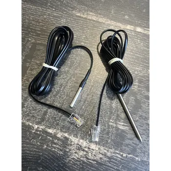 Čidlo k termostatu s regulací výkonu ( RJ 45) Délka nerez koncovky: 100 mm