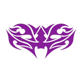 Polep vozidla Tetování 200 (14 - fialová) SAMOLEPKA NA AUTO, NÁLEPKA, FÓLIE, POLEP, TUNING, VLASTNÍ TEXT, TISK, AUTOSAMOLEPKY.cz, POLEPY, OBRÁZEK, LOGO, 3D STICKERS