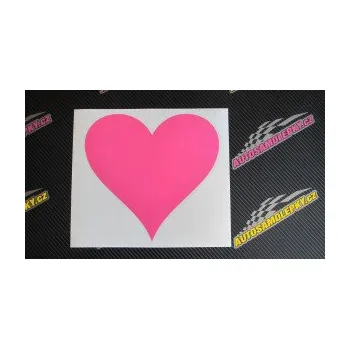 Samolepící dekorace SAMOLEPKA Srdíčko 001 (10 - červená) NA AUTO, NÁLEPKA, FÓLIE, POLEP, TUNING, VLASTNÍ TEXT, TISK, AUTOSAMOLEPKY.cz, POLEPY, OBRÁZEK, LOGO, SAMOLEPKY