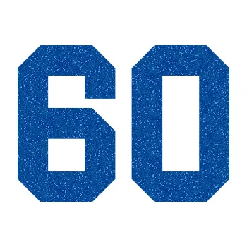 Polep vozidla SAMOLEPKA Startovní číslo 60 (88 - Ultra Metalic modrá) NA AUTO, NÁLEPKA, FÓLIE, POLEP, TUNING, VLASTNÍ TEXT, TISK, AUTOSAMOLEPKY.cz, POLEPY, OBRÁZEK, LOGO, SAMOLEPKY