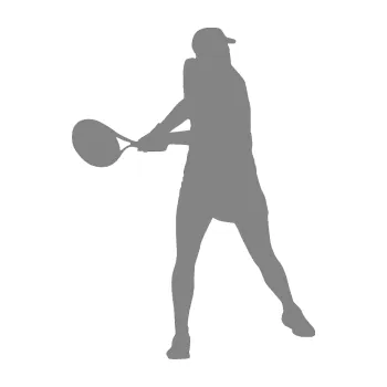 Polep vozidla Tenista 014 levá (17 - šedá) SAMOLEPKA NA AUTO, NÁLEPKA, FÓLIE, POLEP, TUNING, VLASTNÍ TEXT, TISK, AUTOSAMOLEPKY.cz, POLEPY, OBRÁZEK, LOGO, 3D STICKERS