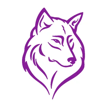 Polep vozidla Vlk 029 pravá (14 - fialová) SAMOLEPKA NA AUTO, NÁLEPKA, FÓLIE, POLEP, TUNING, VLASTNÍ TEXT, TISK, AUTOSAMOLEPKY.cz, POLEPY, OBRÁZEK, LOGO, 3D STICKERS