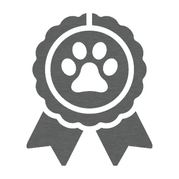 samolepka Tlapka medaile (62 - škrábaný titan) SAMOLEPKA NA AUTO, NÁLEPKA, FÓLIE, POLEP, TUNING, VLASTNÍ TEXT, TISK, AUTOSAMOLEPKY.cz, POLEPY, OBRÁZEK, LOGO, 3D STICKERS