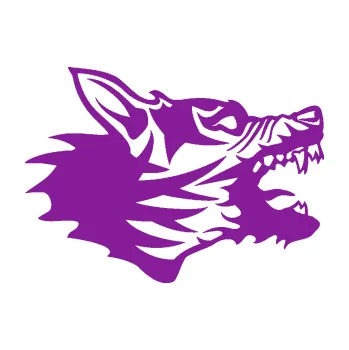 Polep vozidla SAMOLEPKA Vlk 003 pravá (14 - fialová) NA AUTO, NÁLEPKA, FÓLIE, POLEP, TUNING, VLASTNÍ TEXT, TISK, AUTOSAMOLEPKY.cz, POLEPY, OBRÁZEK, LOGO, SAMOLEPKY