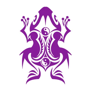 Samolepící dekorace SAMOLEPKA Žába 001 (14 - fialová) NA AUTO, NÁLEPKA, FÓLIE, POLEP, TUNING, VLASTNÍ TEXT, TISK, AUTOSAMOLEPKY.cz, POLEPY, OBRÁZEK, LOGO, SAMOLEPKY