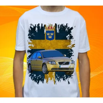 Pánské tričko tričko Volvo S40 L