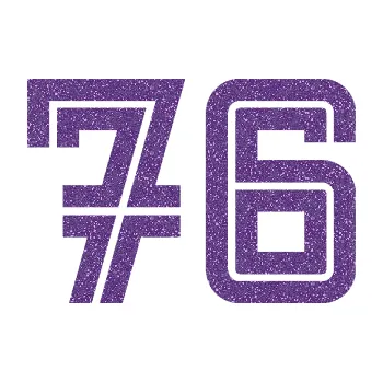 Polep vozidla SAMOLEPKA Startovní číslo 76 typ 7 (87 - Ultra Metalic fialová) NA AUTO, NÁLEPKA, FÓLIE, POLEP, TUNING, VLASTNÍ TEXT, TISK, AUTOSAMOLEPKY.cz, POLEPY, OBRÁZEK, LOGO, SAMOLEPKY