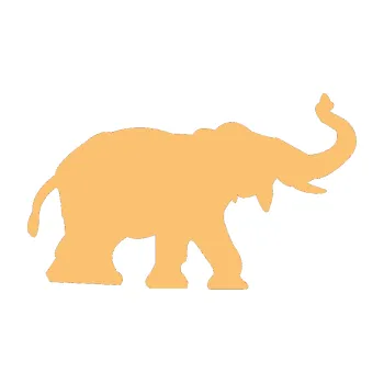 Samolepící dekorace SAMOLEPKA Slon 021 pravá (08 - béžová) NA AUTO, NÁLEPKA, FÓLIE, POLEP, TUNING, VLASTNÍ TEXT, TISK, AUTOSAMOLEPKY.cz, POLEPY, OBRÁZEK, LOGO, SAMOLEPKY