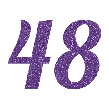 Polep vozidla SAMOLEPKA Startovní číslo 48 typ 3 (87 - Ultra Metalic fialová) NA AUTO, NÁLEPKA, FÓLIE, POLEP, TUNING, VLASTNÍ TEXT, TISK, AUTOSAMOLEPKY.cz, POLEPY, OBRÁZEK, LOGO, SAMOLEPKY