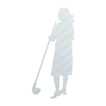 Samolepící dekorace SAMOLEPKA Uklízečka 001 levá (51 - 3D karbon bílý) NA AUTO, NÁLEPKA, FÓLIE, POLEP, TUNING, VLASTNÍ TEXT, TISK, AUTOSAMOLEPKY.cz, POLEPY, OBRÁZEK, LOGO, SAMOLEPKY