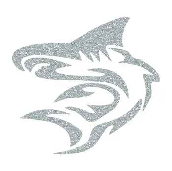 Samolepicí dekorace na vozidlo Shark 002 levá (91 - Ultra Metalic stříbrná metalíza) SAMOLEPKA NA AUTO, NÁLEPKA, FÓLIE, POLEP, TUNING, VLASTNÍ TEXT, TISK, AUTOSAMOLEPKY.cz, POLEPY, OBRÁZEK, LOGO, 3D STICKERS