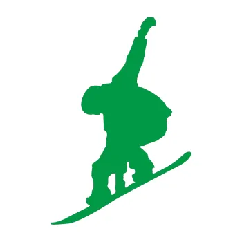 Samolepicí dekorace na vozidlo Snowboard 018 levá (12 - zelená) SAMOLEPKA NA AUTO, NÁLEPKA, FÓLIE, POLEP, TUNING, VLASTNÍ TEXT, TISK, AUTOSAMOLEPKY.cz, POLEPY, OBRÁZEK, LOGO, 3D STICKERS