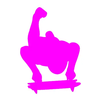 Polep vozidla SAMOLEPKA Skeleton 001 pravá (72 - Fluorescentní růžová) NA AUTO, NÁLEPKA, FÓLIE, POLEP, TUNING, VLASTNÍ TEXT, TISK, AUTOSAMOLEPKY.cz, POLEPY, OBRÁZEK, LOGO, SAMOLEPKY