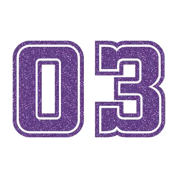 Polep vozidla SAMOLEPKA Startovní číslo 03 typ 5 (87 - Ultra Metalic fialová) NA AUTO, NÁLEPKA, FÓLIE, POLEP, TUNING, VLASTNÍ TEXT, TISK, AUTOSAMOLEPKY.cz, POLEPY, OBRÁZEK, LOGO, SAMOLEPKY