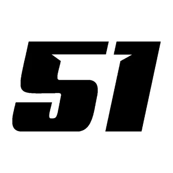 Polep vozidla Startovní číslo 51 typ 6 (01 - černá) SAMOLEPKA NA AUTO, NÁLEPKA, FÓLIE, POLEP, TUNING, VLASTNÍ TEXT, TISK, AUTOSAMOLEPKY.cz, POLEPY, OBRÁZEK, LOGO, 3D STICKERS