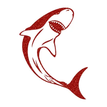 Samolepicí dekorace na vozidlo Žralok 010 pravá (86 - Ultra Metalic červená) SAMOLEPKA NA AUTO, NÁLEPKA, FÓLIE, POLEP, TUNING, VLASTNÍ TEXT, TISK, AUTOSAMOLEPKY.cz, POLEPY, OBRÁZEK, LOGO, 3D STICKERS