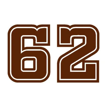 Polep vozidla Startovní číslo 62 typ 5 (15 - hnědá) SAMOLEPKA NA AUTO, NÁLEPKA, FÓLIE, POLEP, TUNING, VLASTNÍ TEXT, TISK, AUTOSAMOLEPKY.cz, POLEPY, OBRÁZEK, LOGO, 3D STICKERS