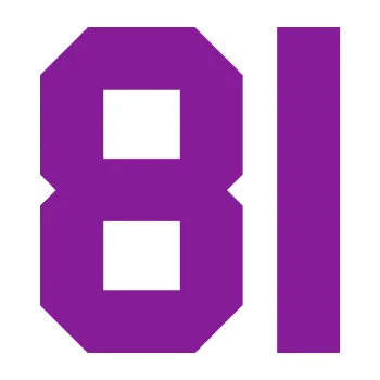 Polep vozidla Startovní číslo 81 (14 - fialová) SAMOLEPKA NA AUTO, NÁLEPKA, FÓLIE, POLEP, TUNING, VLASTNÍ TEXT, TISK, AUTOSAMOLEPKY.cz, POLEPY, OBRÁZEK, LOGO, 3D STICKERS