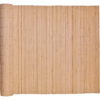 Rohož bambusová za postel 70x200 cm světle hnědá