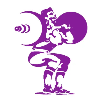 Polep vozidla Vzpírání 002 pravá těžká váha (14 - fialová) SAMOLEPKA NA AUTO, NÁLEPKA, FÓLIE, POLEP, TUNING, VLASTNÍ TEXT, TISK, AUTOSAMOLEPKY.cz, POLEPY, OBRÁZEK, LOGO, 3D STICKERS